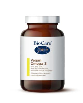 Vegan Omega-3 (Algal DHA and EPA)30 Capsules